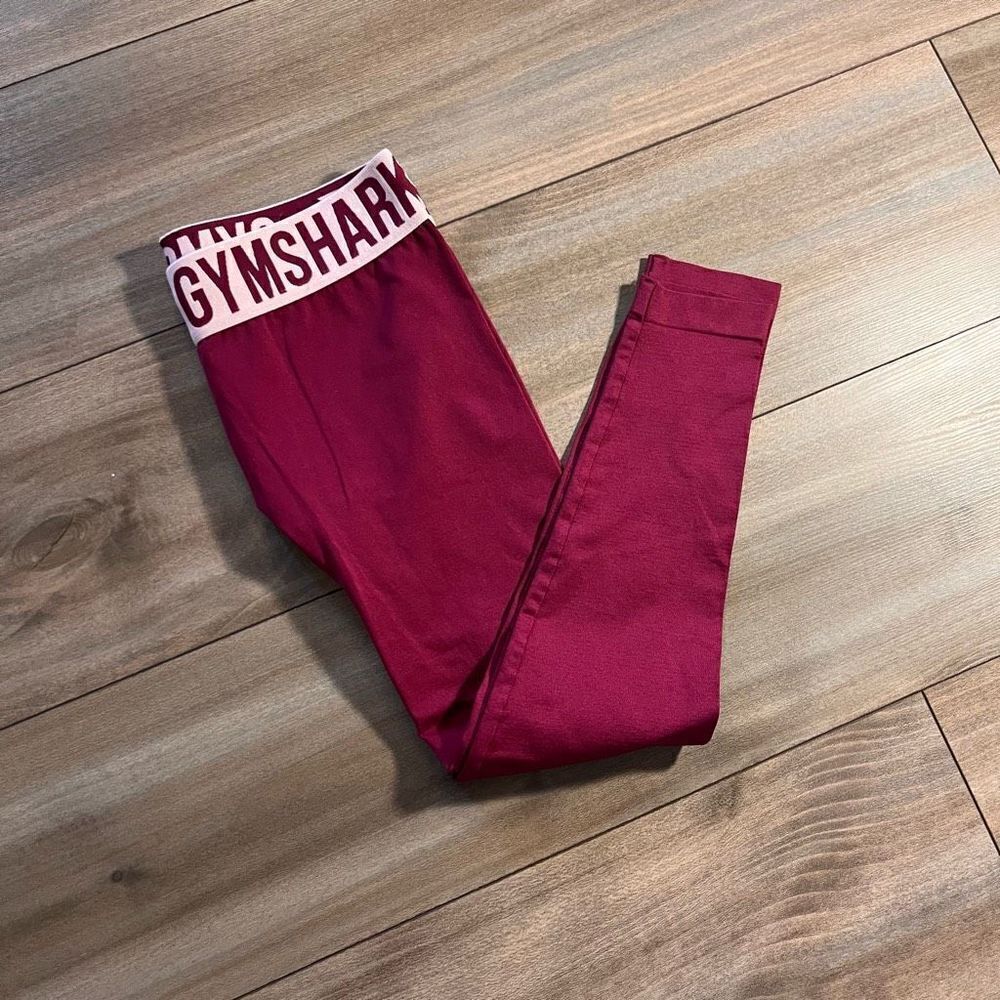 Gymshark Pink Athletic Workout Leggings Women XS Bin F-20‎